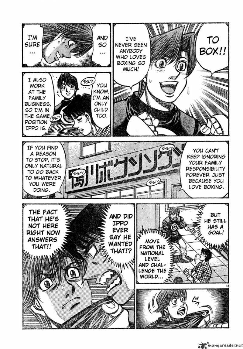 Hajime no Ippo: Fighting Spirit, Chapter 724 image 13